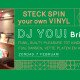 STECK SPIN your own VINYL met DJ YOU