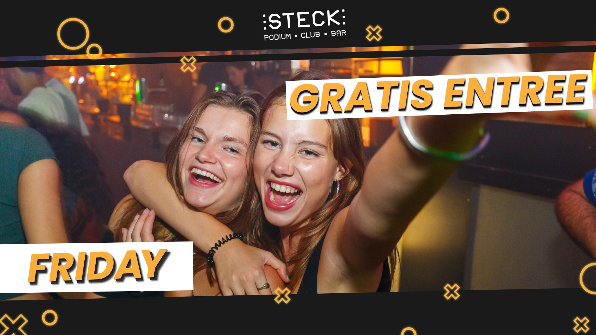 FRIDAY CLUB - gratis entree - 24.00 - 05.00 hrs