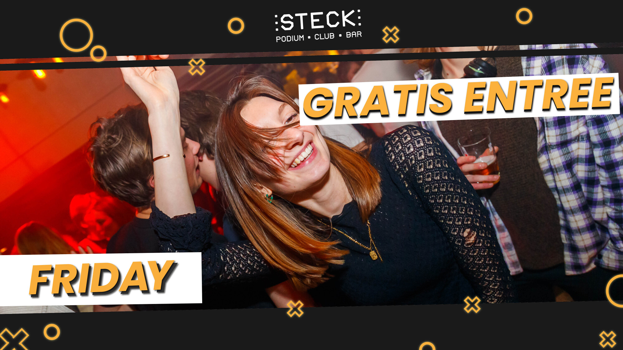 FRIDAY CLUB - gratis entree - 24.00 - 05.00 hrs