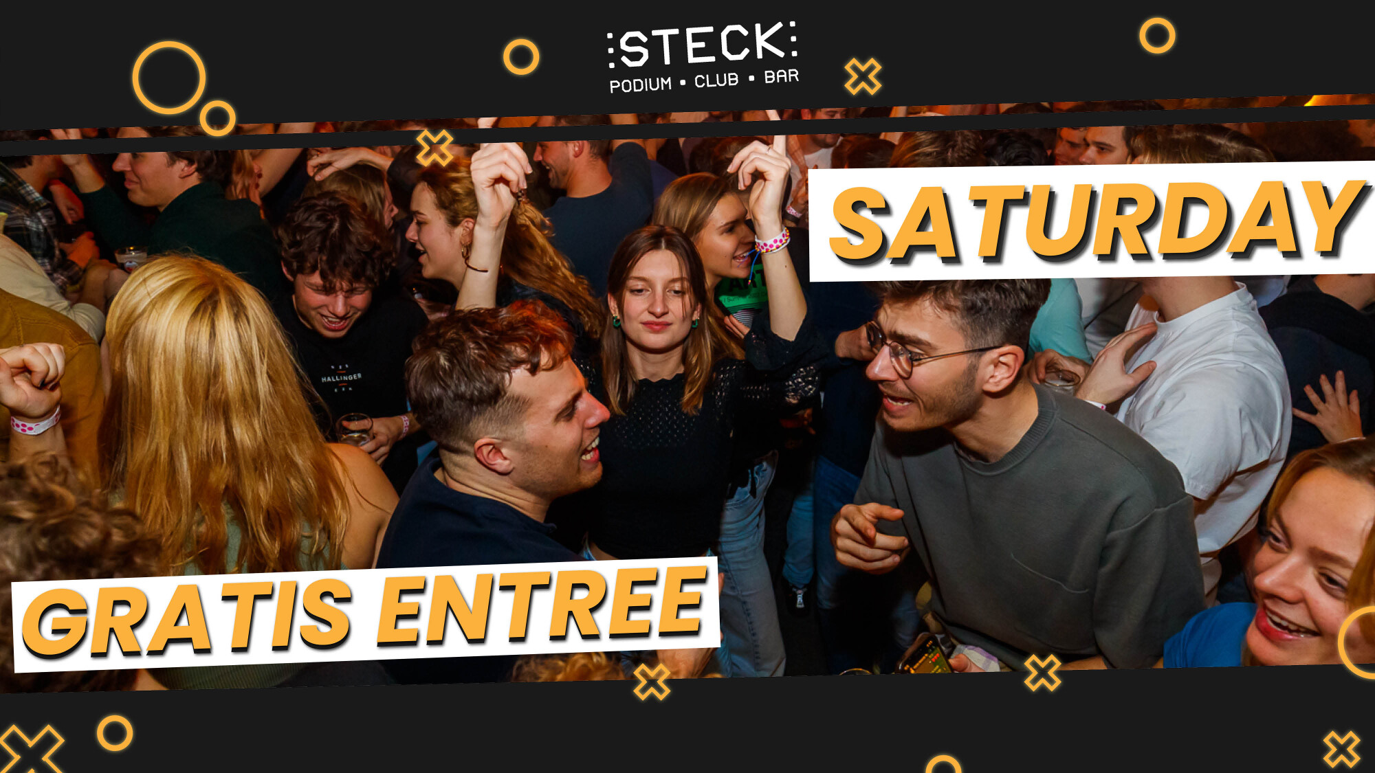 SATURDAY CLUB - gratis entree - 23.00 - 05.00 hrs