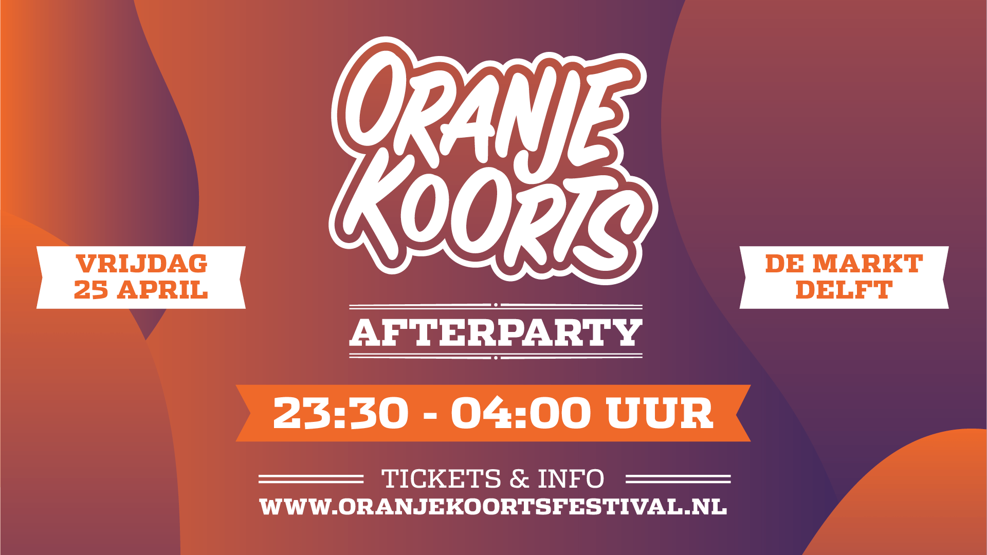 ORANJEKOORTS | Afterparty