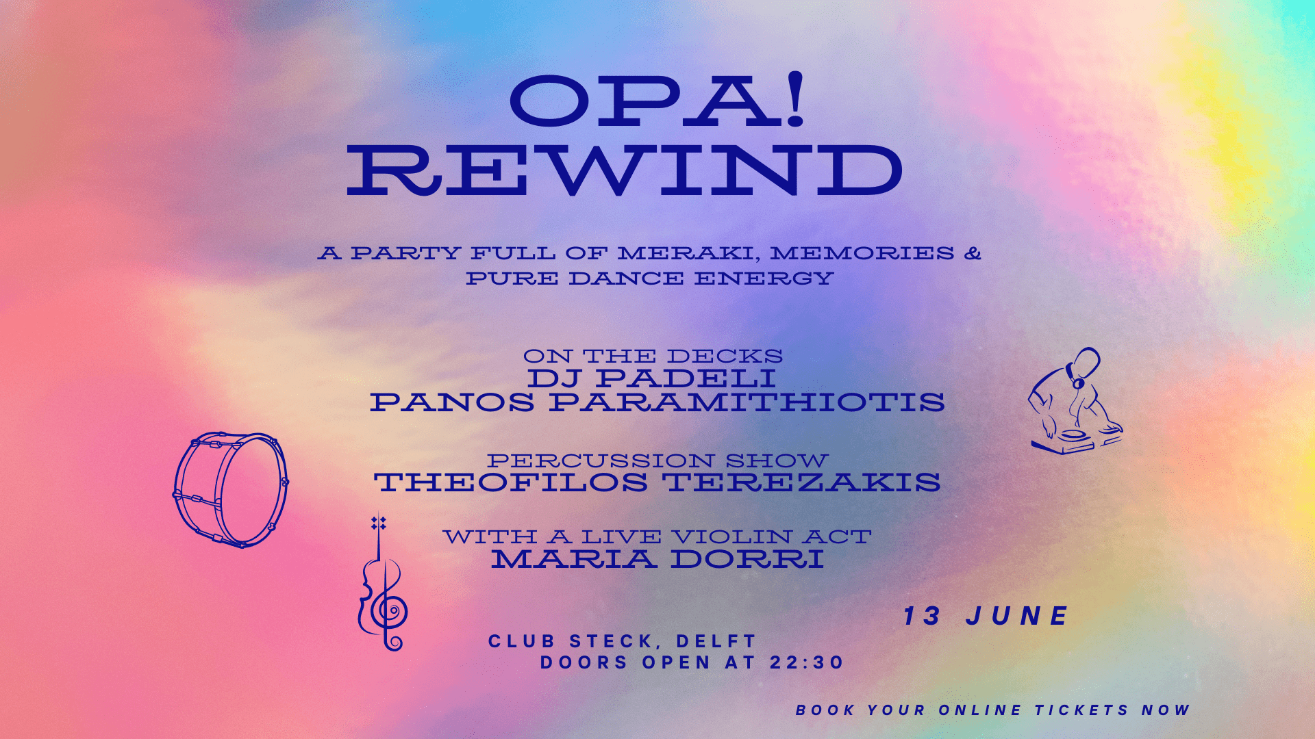 OPA! REWIND - GREEK PARTY
