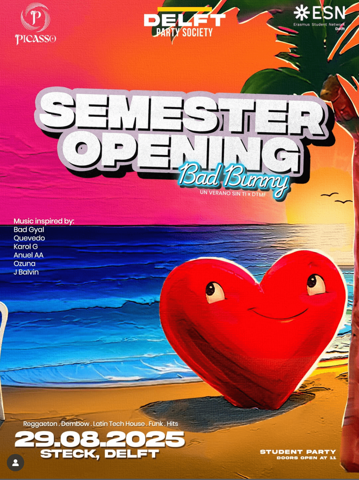 Picasso events | Semester opening