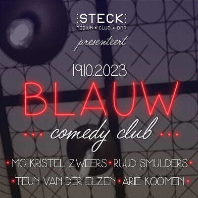 BLAUW Comedy Club - No date