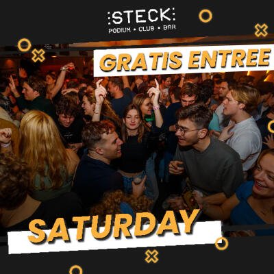 SATURDAY CLUB - gratis entree - 23.00 - 05.00 hrs - No date