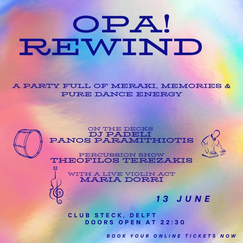 OPA! REWIND - GREEK PARTY - No date