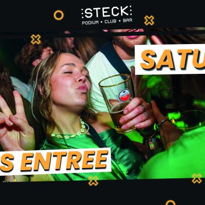 SATURDAY CLUB - gratis entree - 23.00 - 05.00 hrs - No date