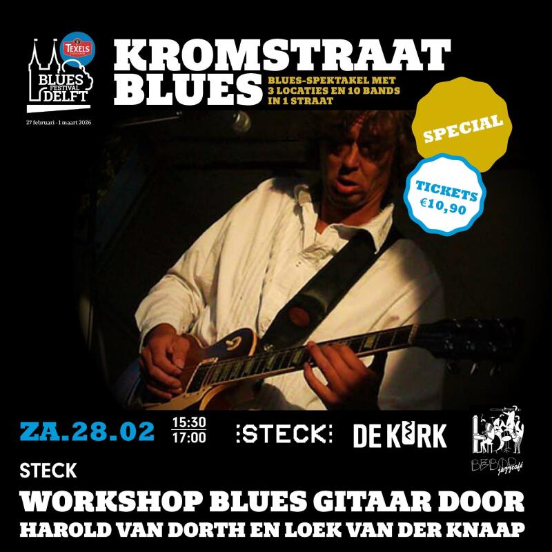 STECK Blues Gitaar Workshop - No date
