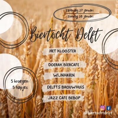 Biertocht Delft | winter editie | 27 &amp;amp; 28 januari 2024 - No date