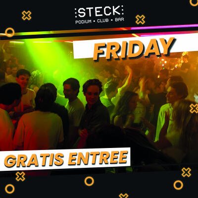 FRIDAY CLUB - gratis entree - 24.00 - 05.00 hrs - No date